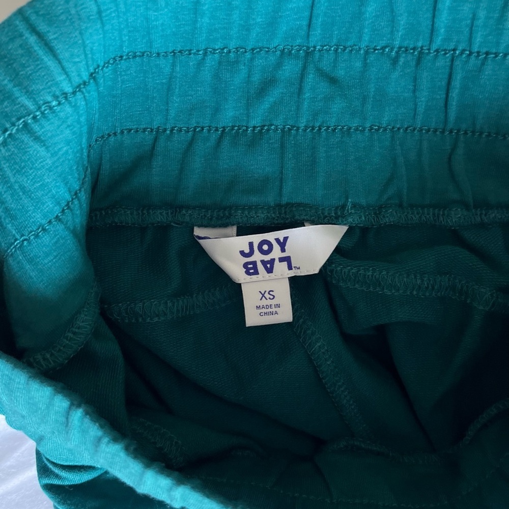 JoyLab Teal Elastic Waist Joggers - Picture 8 of 10